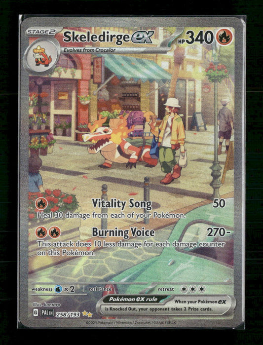 Skeledirge ex SV02: Paldea Evolved #258/193