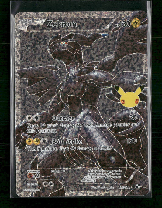 Zekrom (114 Full Art) Black and White #114/114