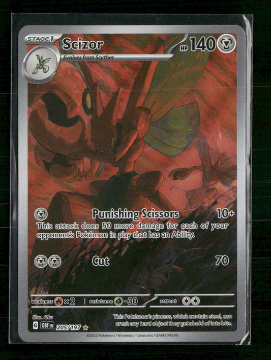Scizor SV03: Obsidian Flames #205/197
