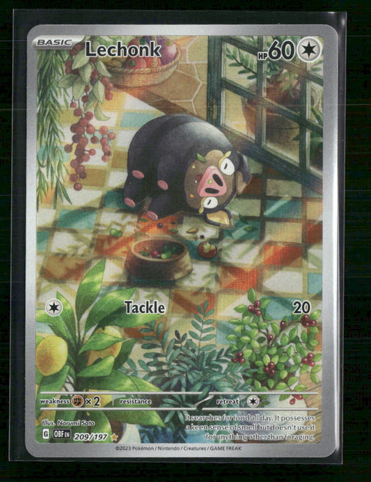 Lechonk SV03: Obsidian Flames #209/197