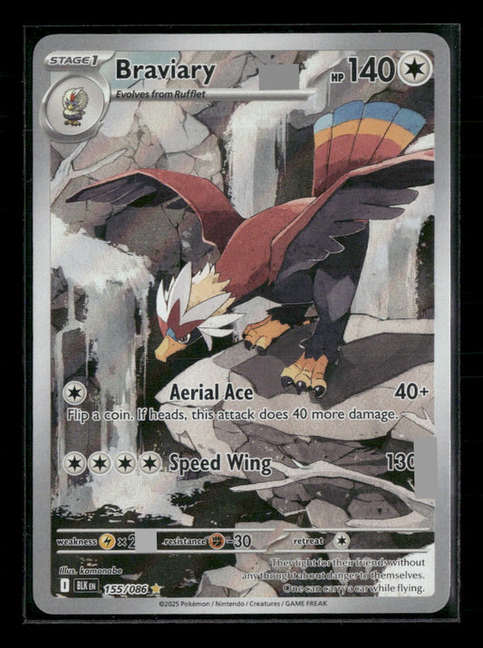 Braviary SV: Black Bolt #155/086