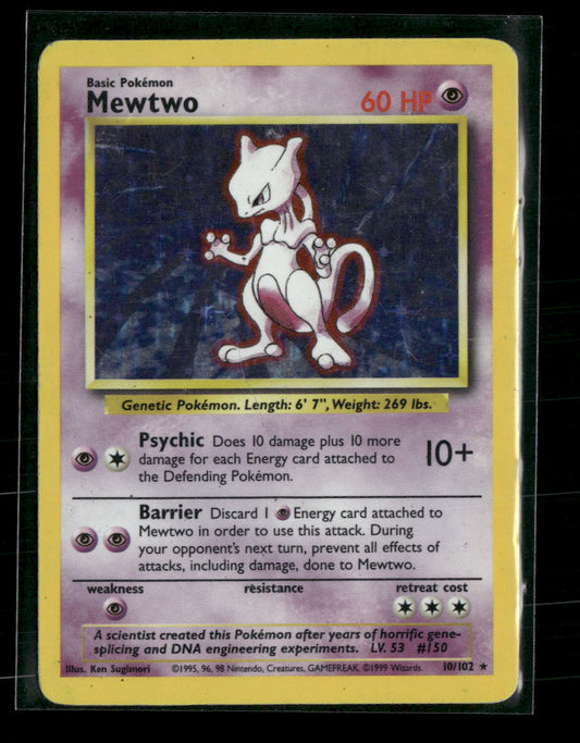 Mewtwo Base Set #010/102