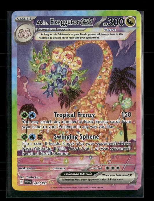 Alolan Exeggutor ex SV08: Surging Sparks #242/191