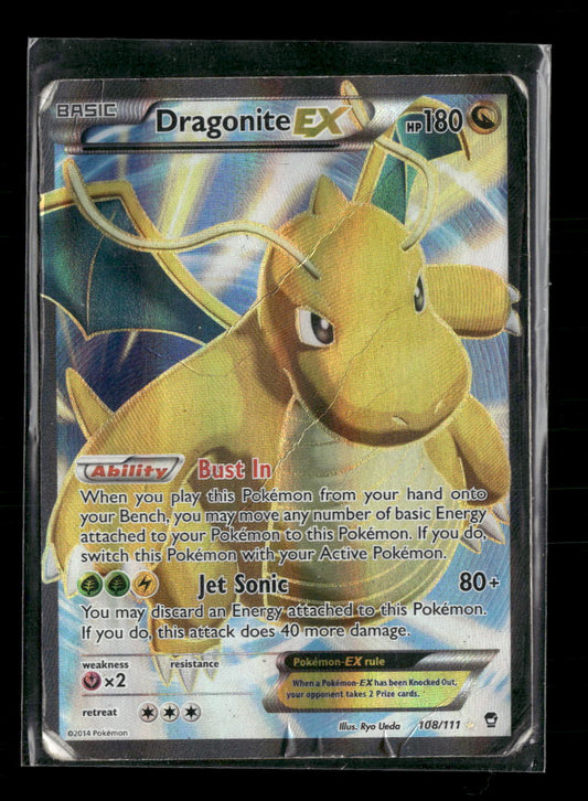 Dragonite EX (108 Full Art) XY - Furious Fists #108/111