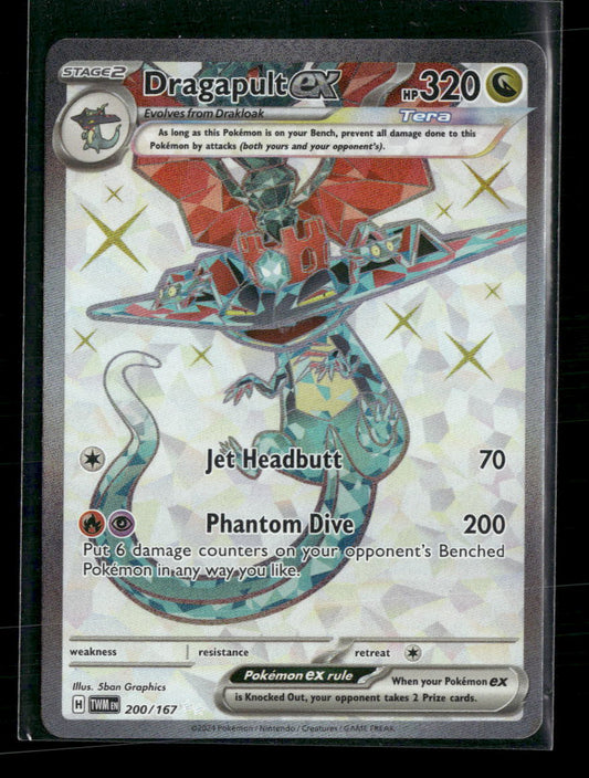 Dragapult ex SV06: Twilight Masquerade #200/167