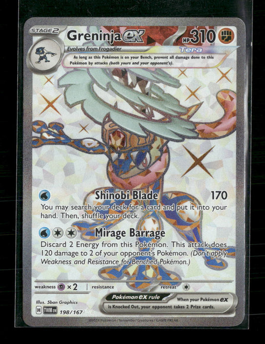 Greninja ex SV06: Twilight Masquerade #198/167