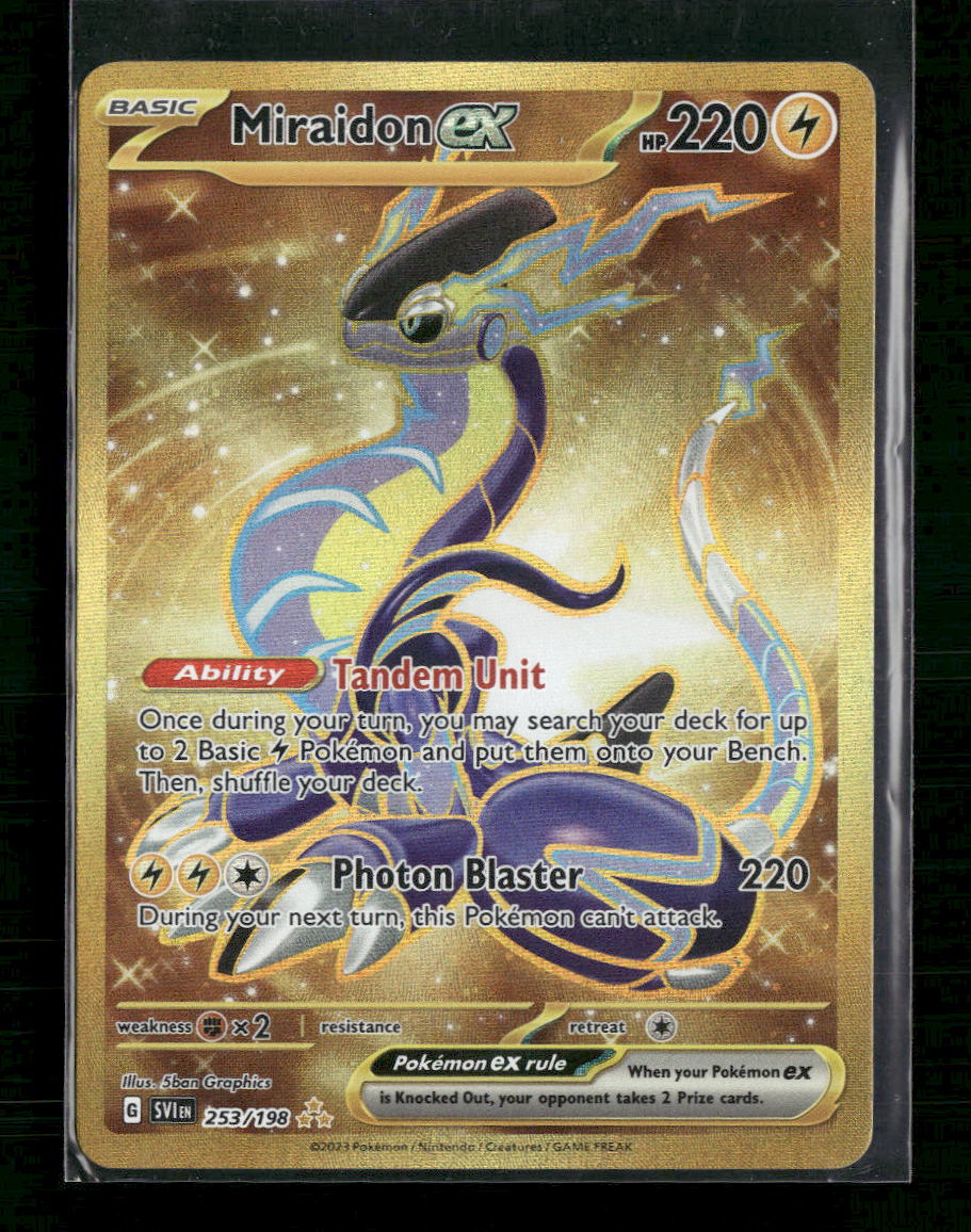 Miraidon ex SV01: Scarlet & Violet Base Set #253/198