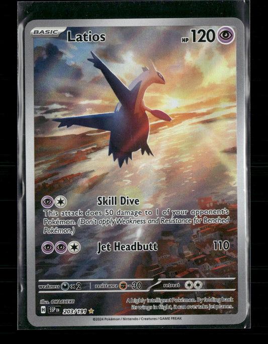 Latios SV08: Surging Sparks #203/191