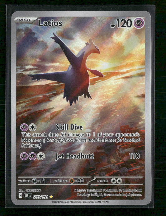 Latios SV08: Surging Sparks #203/191