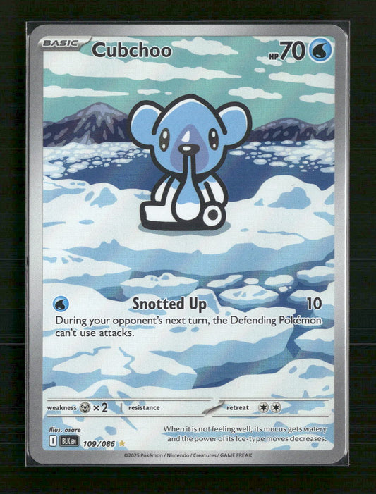 Cubchoo SV: Black Bolt #109/086
