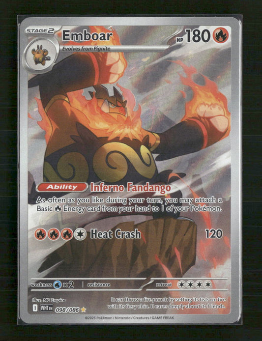 Emboar SV: White Flare #098/086