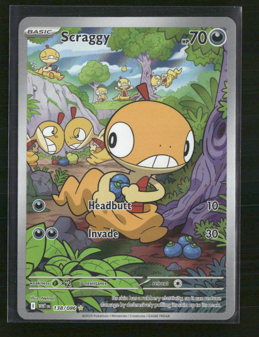 Scraggy SV: White Flare #138/086