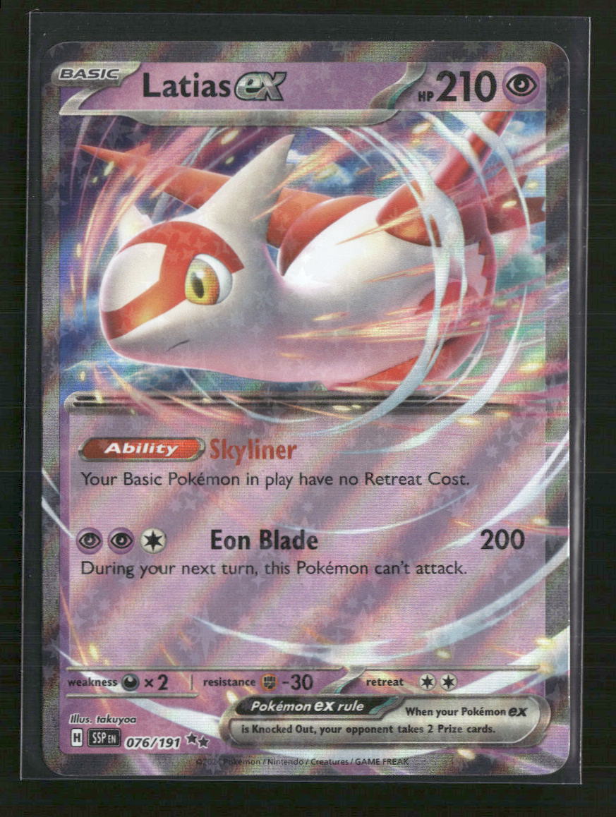 Latias ex SV08: Surging Sparks #076/191