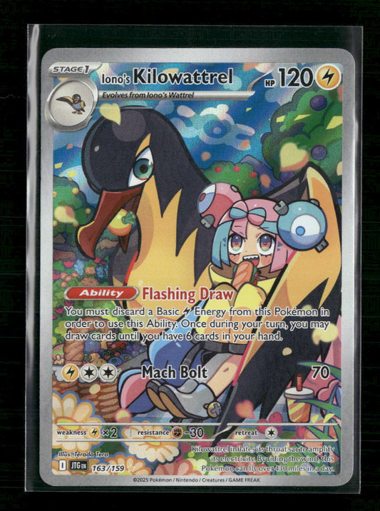 Iono's Kilowattrel SV09: Journey Together #163/159