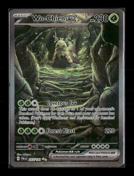 Wo-Chien ex SV02: Paldea Evolved #257/193