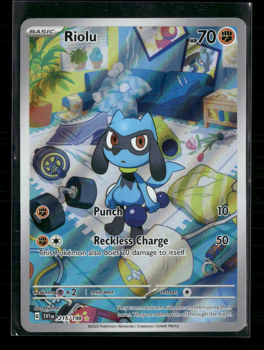Riolu SV01: Scarlet & Violet Base Set #215/198