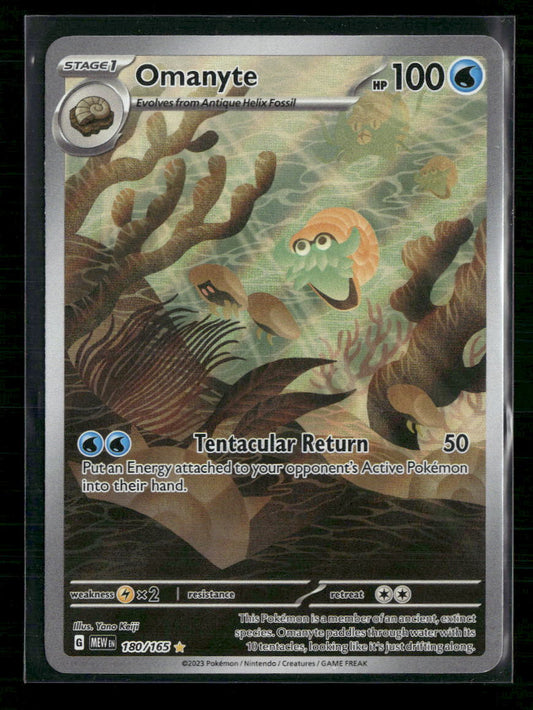Omanyte SV: Scarlet & Violet 151 #180/165