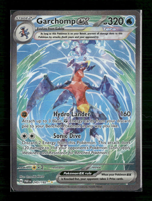 Garchomp ex SV04: Paradox Rift #245/182