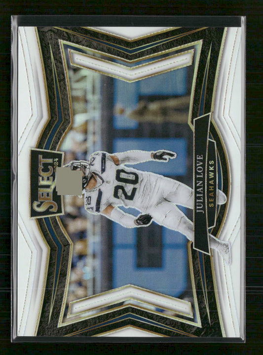 Julian Love 2024 Panini Select #455 Black Prizm