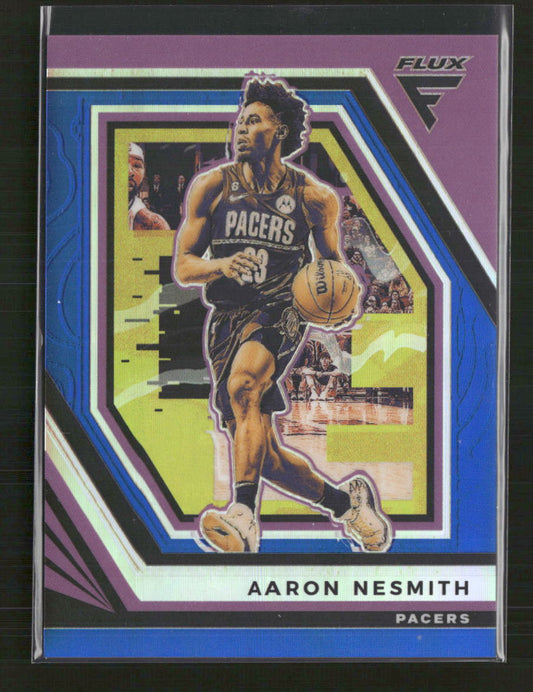 Aaron Nesmith 2022-23 Panini Flux #76 Blue #/99
