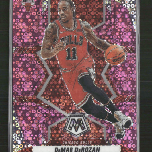 DeMar DeRozan 2021-22 Panini Mosaic #164 Purple