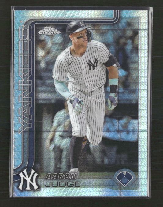 Aaron Judge 2025 Topps Chrome #99 Refractors
