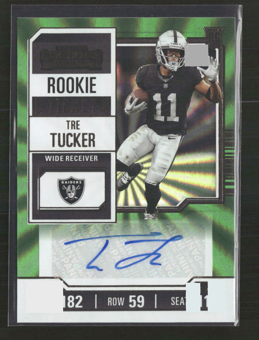 Tre Tucker 2023 Panini Contenders #136