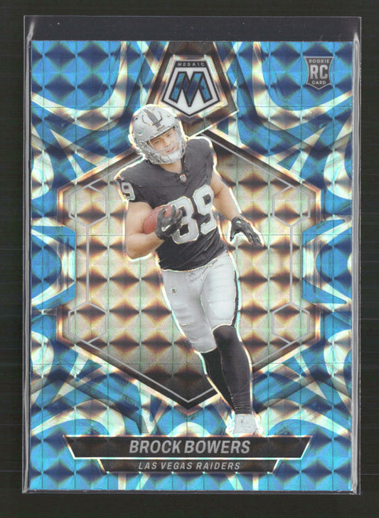 Brock Bowers 2024 Panini Mosaic #313