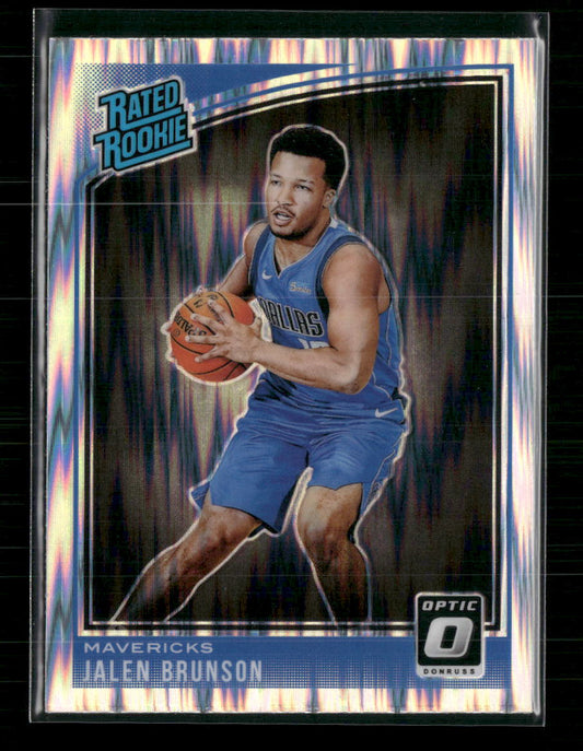 Jalen Brunson 2018-19 Donruss #179 Silver