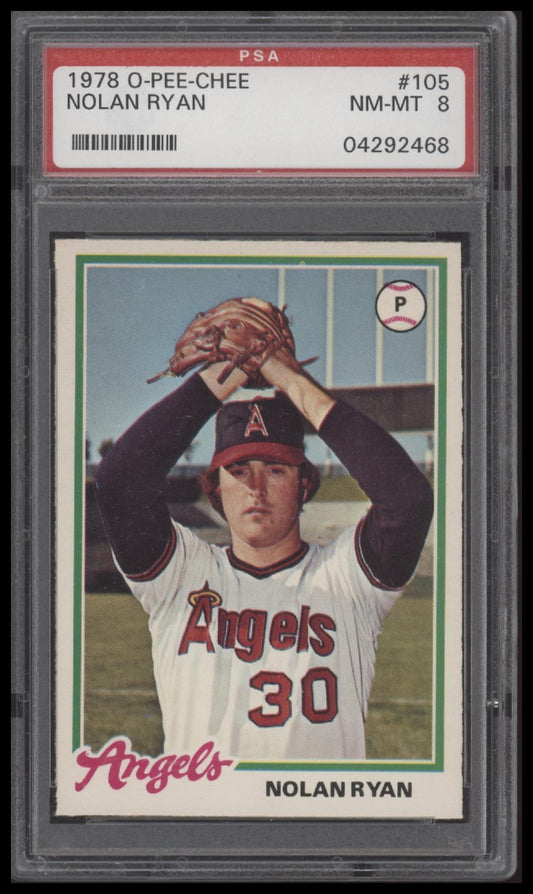 Nolan Ryan 1978 O-Pee-Chee #105 PSA 8