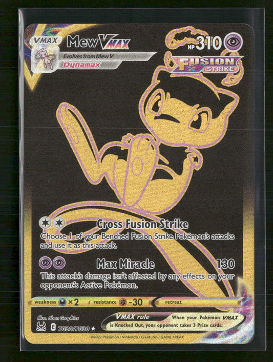 Mew VMAX (Secret) SWSH11: Lost Origin Trainer Gallery #TG30/TG30