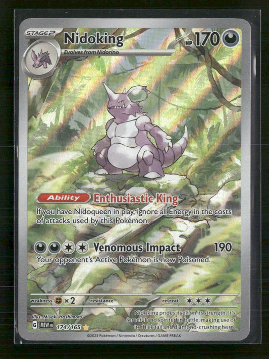 Nidoking SV: Scarlet & Violet 151 #174/165