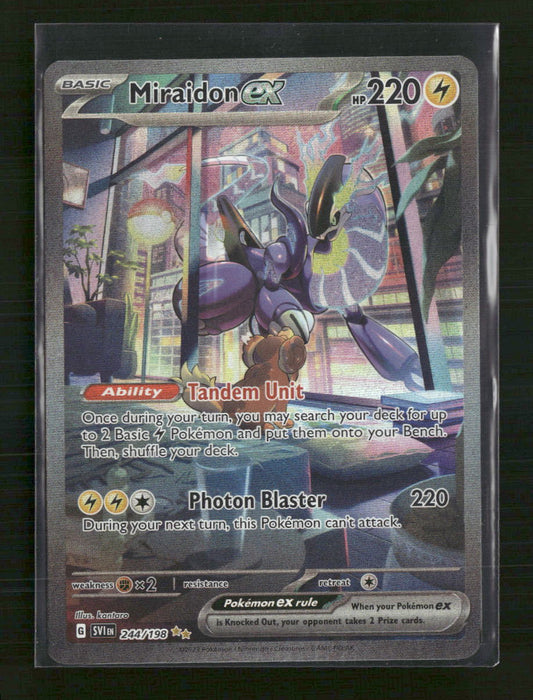 Miraidon ex SV01: Scarlet & Violet Base Set #244/198