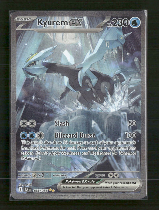 Kyurem ex SV: Black Bolt #165/086