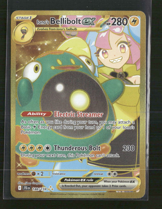 Iono's Bellibolt ex SV09: Journey Together #188/159