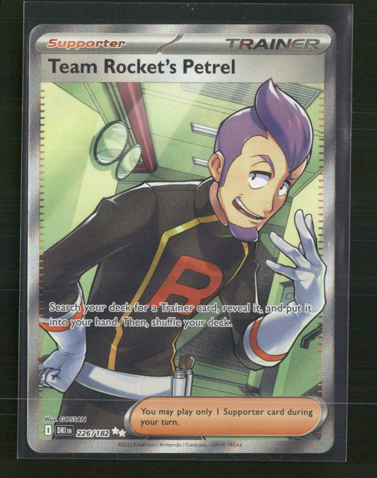 Team Rocket's Petrel SV10: Destined Rivals #226/182