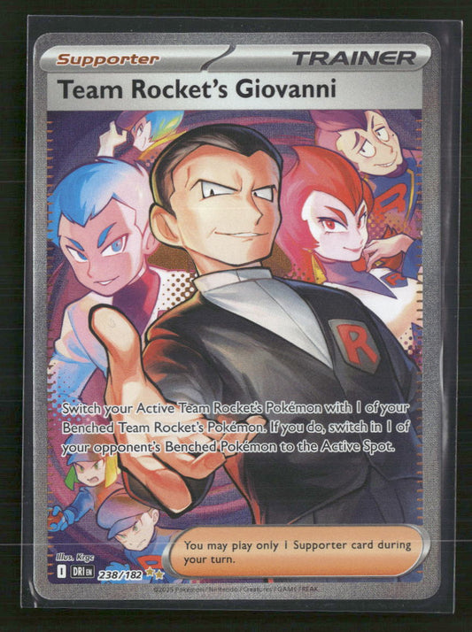 Team Rocket's Giovanni SV10: Destined Rivals #238/182
