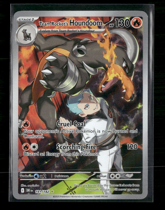 Team Rocket's Houndoom SV10: Destined Rivals #191/182