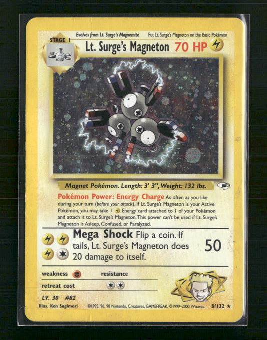 Lt. Surge's Magneton Gym Heroes #008/132