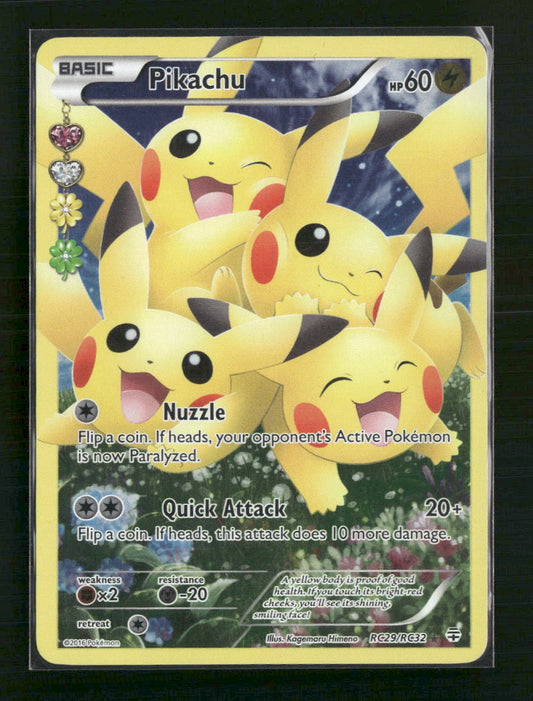 Pikachu (Full Art) Generations: Radiant Collection #RC29/RC32