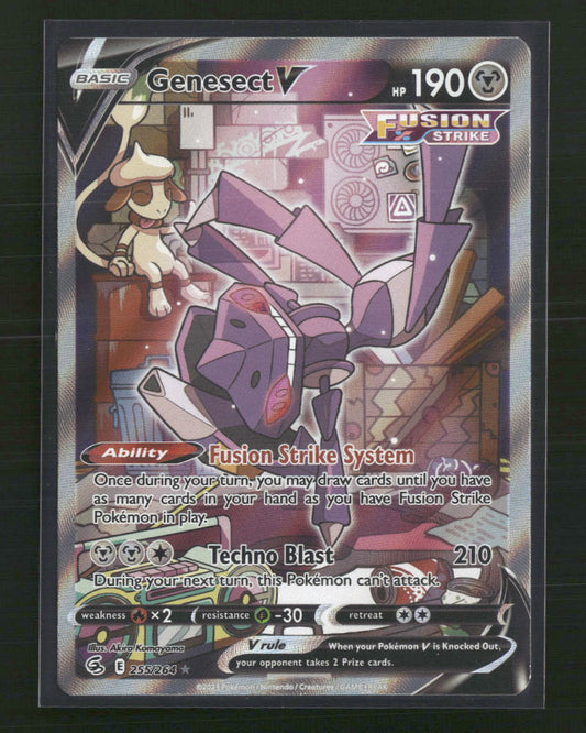 Genesect V (Alternate Full Art) SWSH08: Fusion Strike #255/264