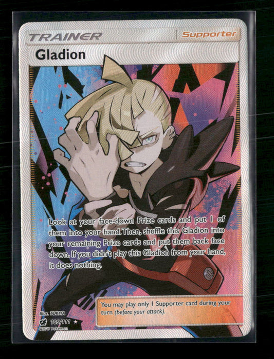 Gladion (Full Art) SM - Crimson Invasion #109/111