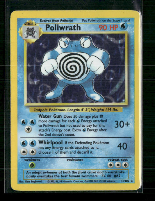 Poliwrath Base Set #013/102