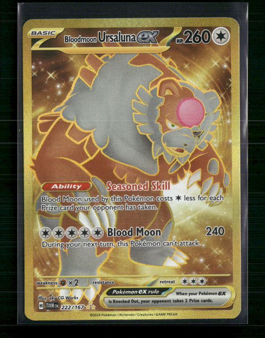 Bloodmoon Ursaluna ex SV06: Twilight Masquerade #222/167