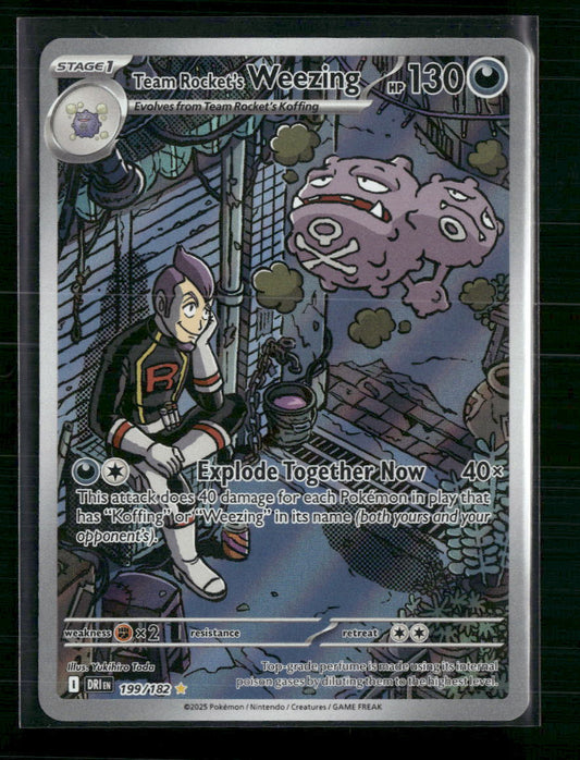 Team Rocket's Weezing SV10: Destined Rivals #199/182