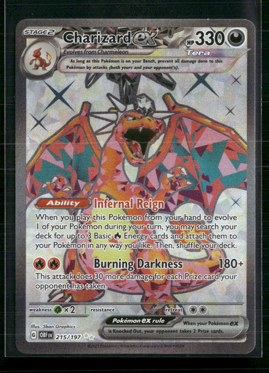 Charizard ex SV03: Obsidian Flames #215/197