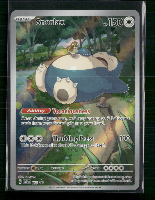 Snorlax SV: Scarlet & Violet Promo Cards #051
