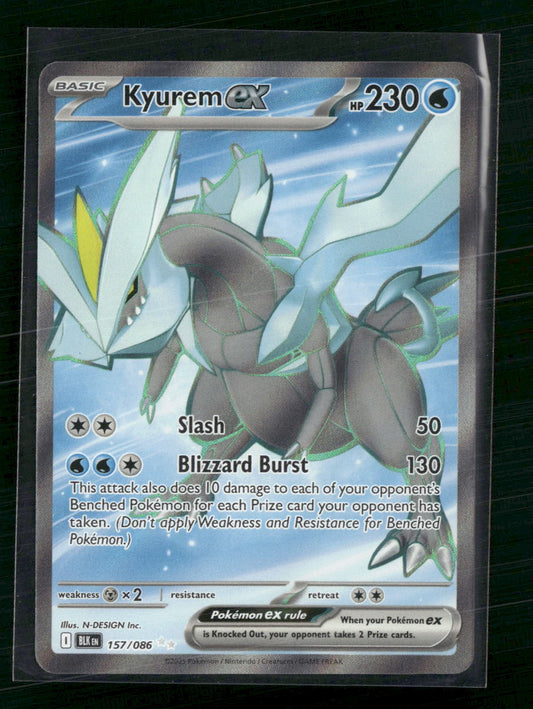 Kyurem ex SV: Black Bolt #157/086