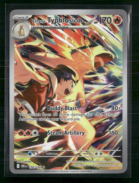 Ethan's Typhlosion SV10: Destined Rivals #190/182