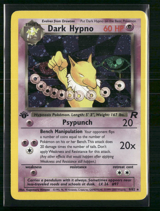 Dark Hypno (9) Team Rocket #09/82